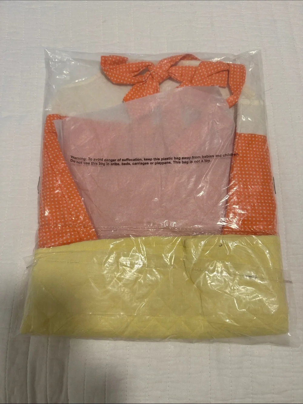 NWT TBBC Girls Halloween Candy Corn Costume Dress Size 4-6